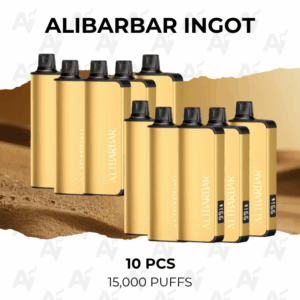 10 PCS – Alibarbar INGOT 15.000 Puffs