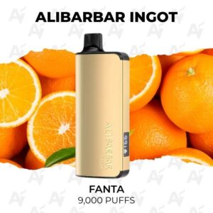 Alibarbar Ingot 9000 Puffs – Fanta
