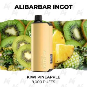 Alibarbar Ingot 9000 Puffs Kiwi Pineapple
