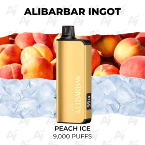 Alibarbar Ingot 9000 Puffs Peach Ice