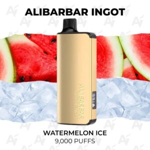 Alibarbar Ingot 9000 Puffs Watermelon Ice