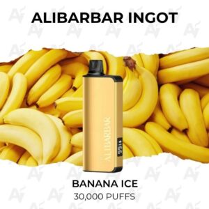 Alibarbar Ingot 30000 Puffs Banana Ice