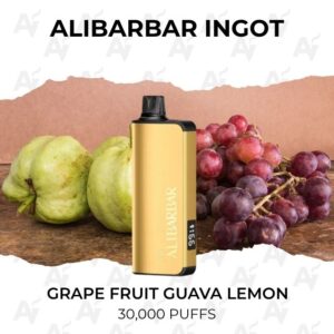 Alibarbar Ingot 30000 Puffs Grape Fruit Guava Lemon
