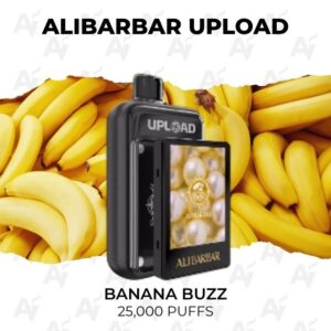 Alibarbar Upload 25000 Puffs Banana Buzz