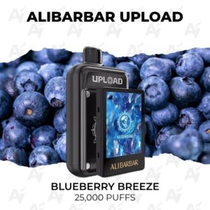 Alibarbar Upload 25000 Puffs Blueberry Breeze