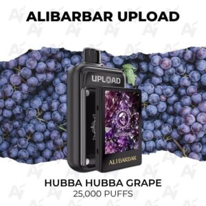 Alibarbar Upload 25000 Puffs Hubba Hubba Grape