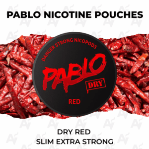 PABLO Nicotine Pouches – Dry Red