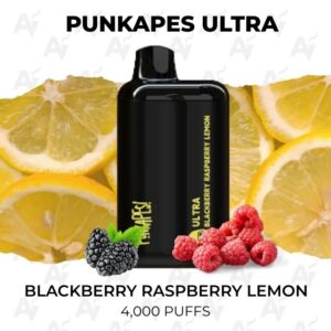 Punkapes Ultra Blackberry Raspberry Lemon 4000 Puffs