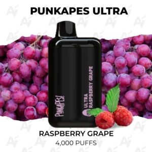 Punkapes Ultra Raspberry Grape 4000 Puffs
