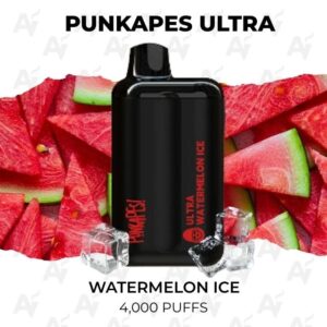 Punkapes Ultra Watermelon Ice 4000 Puffs
