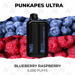 Punkapes Ultra Blueberry Raspberry 6000 Puffs