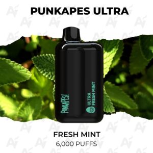 Punkapes Ultra Fresh Mint 6000 Puffs